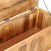 vidaXL Storage Box 100x38x45 cm Solid Mango Wood