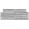 vidaXL Bed Frame without Mattress Grey Sonoma 120x200 cm