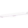 vidaXL Wall Shelves 4 pcs High Gloss White 80x9x3 cm