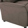 vidaXL Recliner Chair Taupe 67.5 x 93.5 x 101.5 cm Fabric