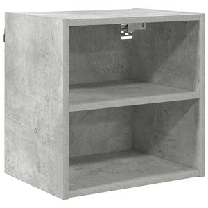 vidaXL Hanging Cabinet Concrete Grey 40 x 29.5 x 40 cm Engineered Wood