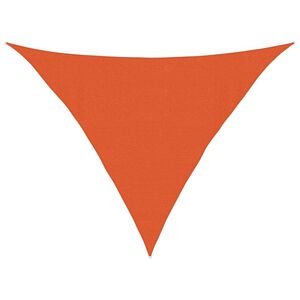 vidaXL Sunshade Sail 160 g/m&sup2; Orange 4x4x5.8 m HDPE