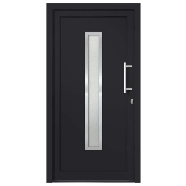 vidaXL Front Door Anthracite 98x190 cm