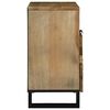 vidaXL Bedside Cabinet Brown 50 x 33 x 62 cm Solid Acacia wood