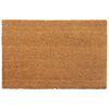 vidaXL Door Mat Natural 50x80 cm Tufted Coir