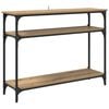vidaXL Console Table Artisan Oak 100 x 29 x 75 cm Engineered Wood