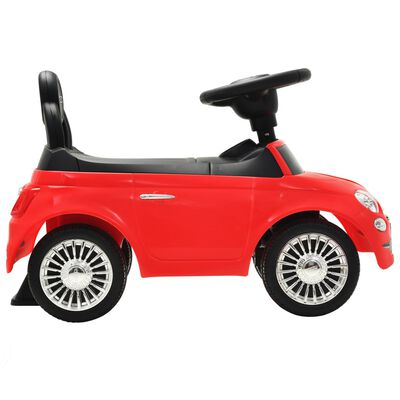 vidaXL Ride-on Car Fiat 500 Red