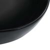 vidaXL Wash Basin 45.5x32x13 cm Ceramic Black