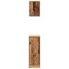 vidaXL Garage Cabinets 2 pcs Old Wood Engineered Wood