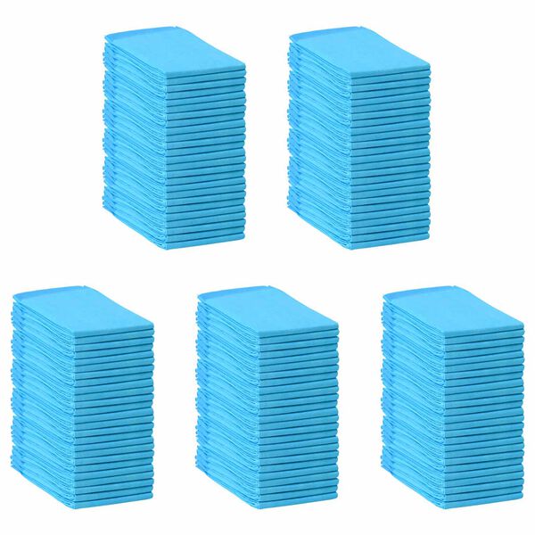 vidaXL Pet Training Pad 300 pcs Blue and White 120 x 80 cm