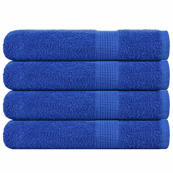 vidaXL Sauna Towels "FROGN" 4 pcs Blue 80x200 cm 360 gsm
