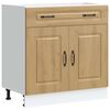 vidaXL Kitchen Base Cabinet Kalmar Artisan Oak Engineered Wood