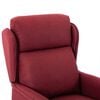 vidaXL Recliner Chair Wine red 67.5 x 93.5 x 101.5 cm Fabric