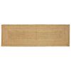 vidaXL Area Rug Beige 80 x 300 cm Jute