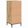 vidaXL Bathroom Cabinet with Drawer Artisan Oak 39.5 x 36 x 88 cm