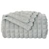 vidaXL Throw Blanket Grey 200 x 150 cm Fleece