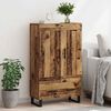 vidaXL Highboard Old Wood 69.5 x 31 x 115 cm Engineered Wood