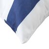 vidaXL Throw Pillows 4 pcs Blue&White Stripe 60x60 cm Fabric