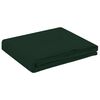vidaXL Table Cloth Rectangular Dark Green 140 x 160 cm Polyester