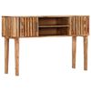 vidaXL Console Table 120x35x76 cm Solid Acacia Wood