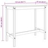 vidaXL 5 Piece Bar Set Solid Wood Pine