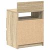 vidaXL Bedside Cabinets 2 pcs with 2 Drawers Sonoma Oak 40x33x60 cm