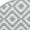 vidaXL Outdoor Carpet ARAKIL Grey &Oslash;200 cm PP