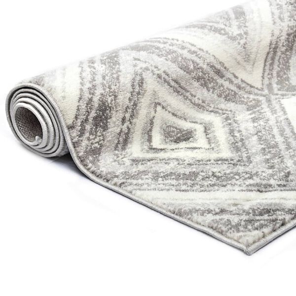 vidaXL Rug Grey 120x170 cm PP
