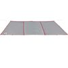 vidaXL Camping Tarp Grey and Orange 420x440 cm Waterproof
