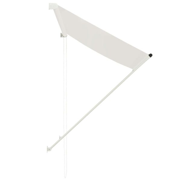 vidaXL Retractable Awning 100x150 cm Cream
