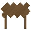vidaXL Bed Headboard Honey Brown 92x3x81 cm Solid Wood Pine