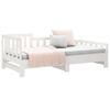 vidaXL Pull-out Day Bed without Mattress White 2x(90x200) cm
