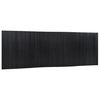 vidaXL Room Divider Black Width 600 cm Height 165 cm Bamboo