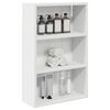 vidaXL Bathroom Wall Cabinet White 40 x 16 x 62.5 cm Engineered wood