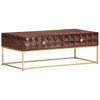 vidaXL Coffee Table 112x50x40 cm Solid Mango Wood