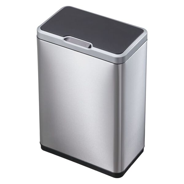 EKO Sensor Bin Mirage 2x20 L Matte Silver