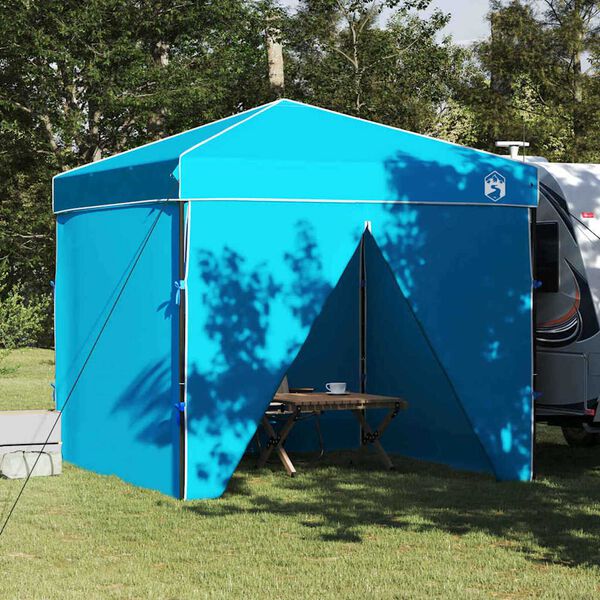 vidaXL Pop-up Canopy Tent Blue 250 x 250 cm Fabric