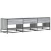 vidaXL TV Cabinet Grey Sonoma 180x40x46 cm Engineered Wood