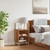 vidaXL Bedside Cabinet Old Wood 40x30x50 cm Engineered Wood