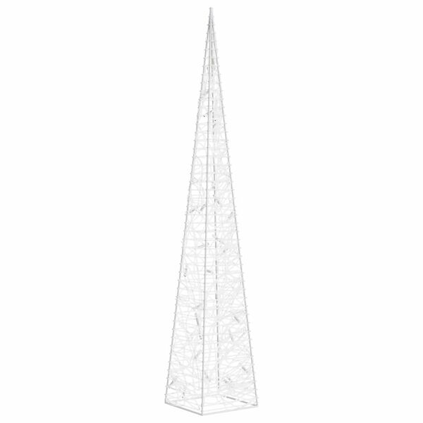 vidaXL Christmas Light Cone 30 LEDs Warm White 60 cm Acrylic
