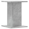 vidaXL Speaker Stands 2 pcs Concrete Grey 30x30x40 cm Engineered Wood