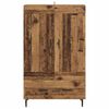 vidaXL Highboard Old Wood 69.5 x 31 x 115 cm Engineered Wood