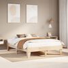vidaXL Bed Frame without Mattress 140x200 cm Solid Wood Pine