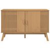 vidaXL Sideboard OLDEN Brown 114x43x73.5 cm Solid Wood Pine