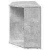 vidaXL Corner LED TV Cabinet Concrete Grey 100 x 40 x 50 cm