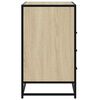 vidaXL Drawer Cabinet Sonoma Oak 70x41x70 cm Engineered Wood