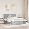 vidaXL Bed Frame with Headboard Concerte 160 x 200 cm Solid Pine Wood