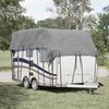 vidaXL Caravan Roof Cover Grey 600x300 cm Non-woven Fabric