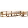 vidaXL Outdoor Sofa Set 5 pcs Natural Solid Acacia Wood