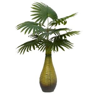 vidaXL Artificial Palm Plant 9 Leaves 65 cm Green